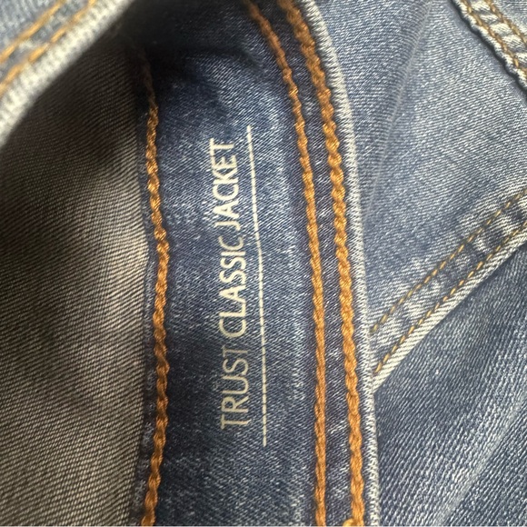 CJ by Cookie Johnson “Trust Classic Jacket” Jean Jacket Size Large - Picture 8 of 9